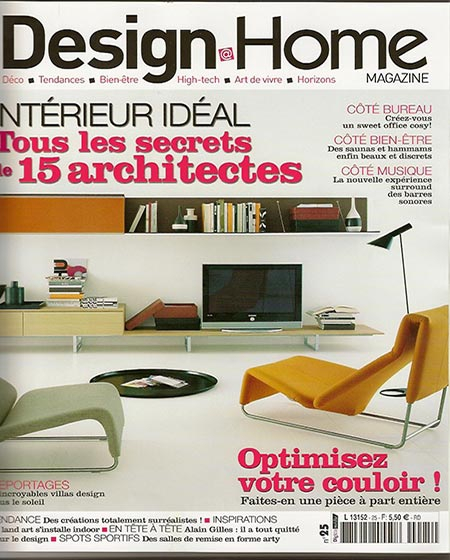 DESIGN HOME Août-Septembre 2009